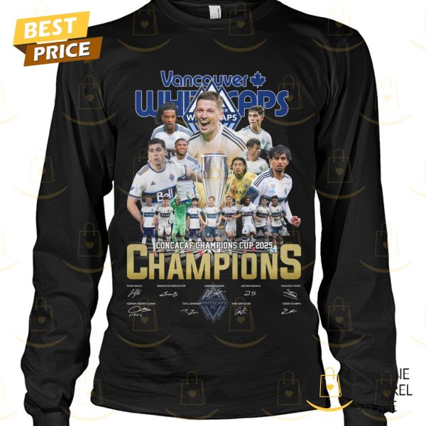 Vancouver Whitecaps Concacaf Champions Cup 2025 Champions Signature Unisex T-Shirt
