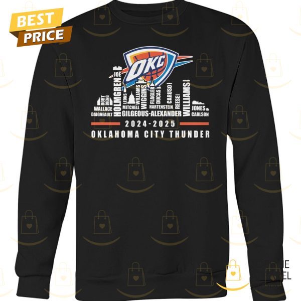 Oklahoma City Thunder 2024-2025 Unisex T-Shirt