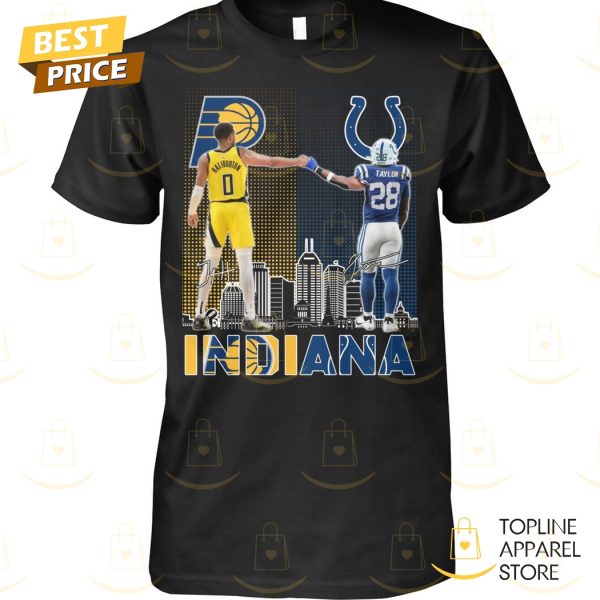 Indiana Pacers x Indianapolis Colts Signature Unisex T-Shirt