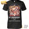 Gregg Popovich San Antonio Spurs 1996-2025 Signature Thank You For The Memories Unisex T-Shirt