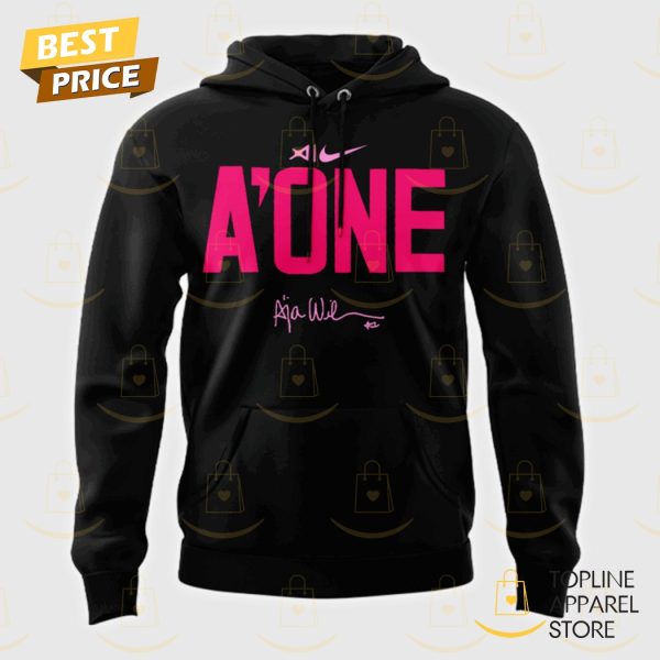 A Ja Wilson A ONE Las Vegas Aces Signature Hoodie – Black