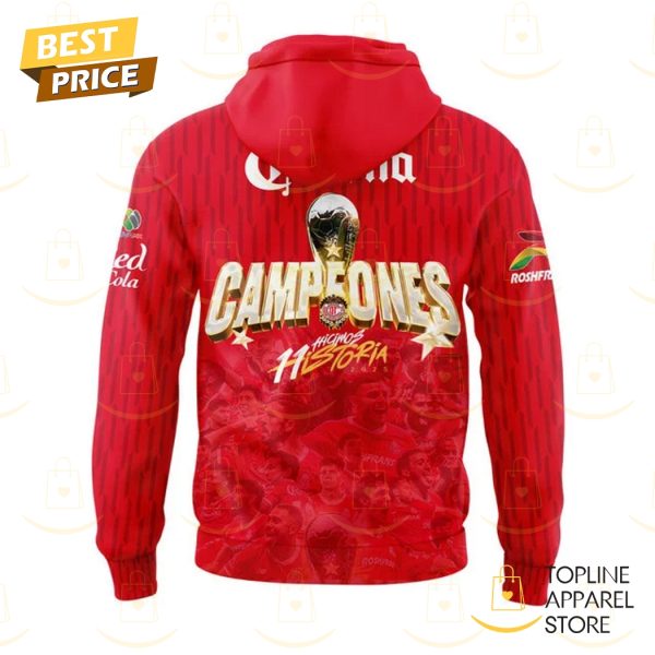 Deportivo Toluca F.C Campeon 2025 Liga MX Hoodie