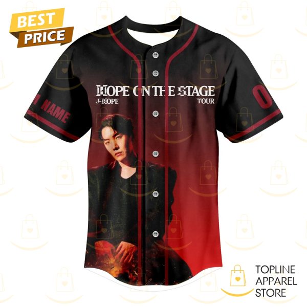 Personalzied J-Hope BTS Hope On The Stage Tour Baseball Jersey