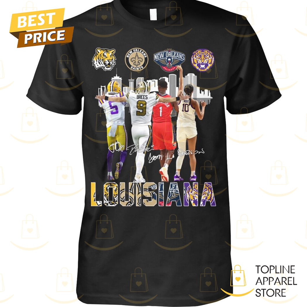 Louisiana Team Sport 2025 Signature Unisex T-Shirt