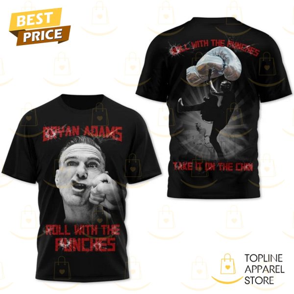 Bryan Adams Roll With The Punches 3D T-Shirt