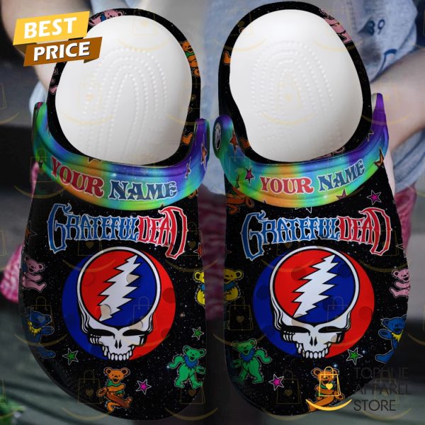 Personalized Grateful Dead Crocs