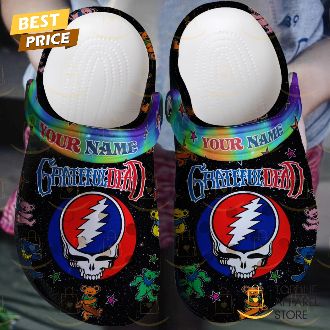 Personalized Grateful Dead Crocs Personalized Grateful Dead Crocs