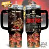 Personalized KISS Band Tumbler With Handle And Straw