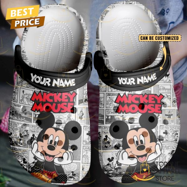 Personalized Mickey Mouse Crocs