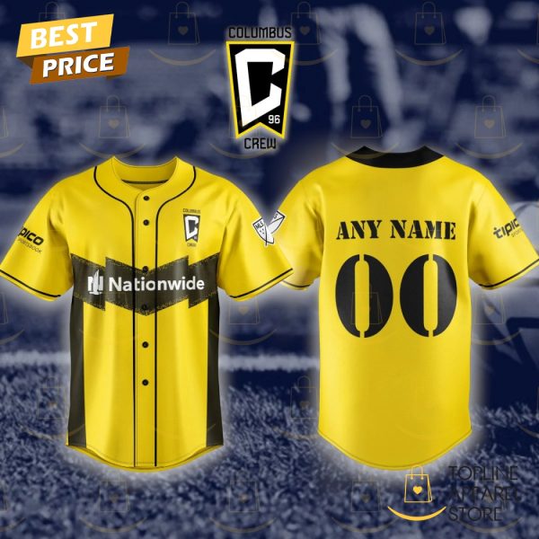 Personalized MLS Columbus Crew 2025 Basball Jersey