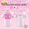 Personalized San Diego Padres Breast Cancer Awareness Baseball Jersey