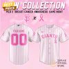 Personalized St.Louis Cardinals Breast Cancer Awareness Baseball Jersey