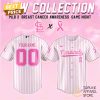 Personalized San Francisco Giants Breast Cancer Awareness Baseball Jersey