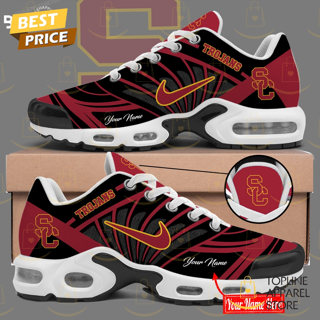 Personalized USC Trojans 2025 Air Max Plus Shoes Personalized USC Trojans 2025 Air Max Plus Shoes