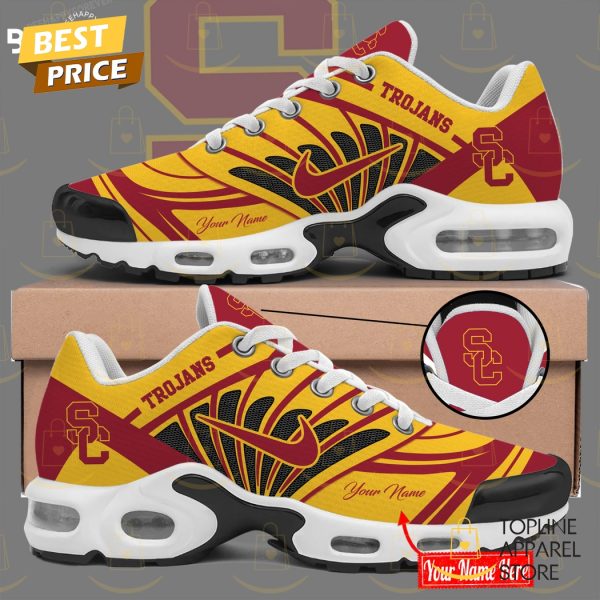 Personalized USC Trojans 2025 Air Max Plus Shoes – Gold