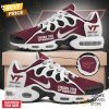 Personalized Virginia Tech Hokies Metallica M72 World Tour Air Max Plus Shoes – Orange
