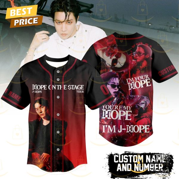 Personalzied J-Hope BTS Hope On The Stage Tour Baseball Jersey