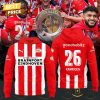 PSV Eindhoven F.C 26 Kampioen Eredivisie Cup Champions 2025 Hoodie – Black