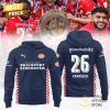 PSV Eindhoven F.C 26 Kampioen Eredivisie Cup Champions 2025 Hoodie – Black