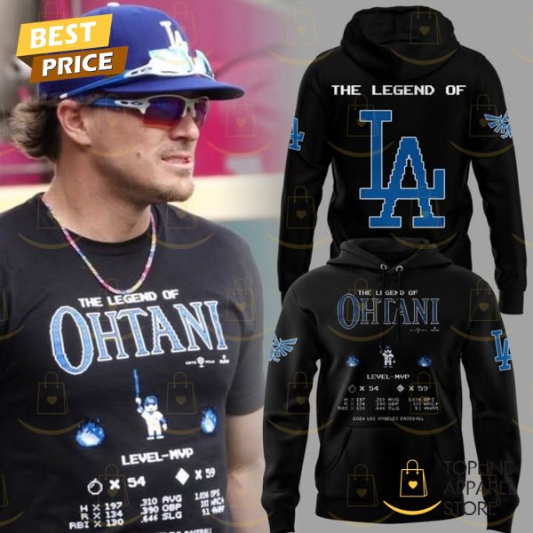 Shohei Ohtani The Legend Of Los Angeles Dodgers Hoodie