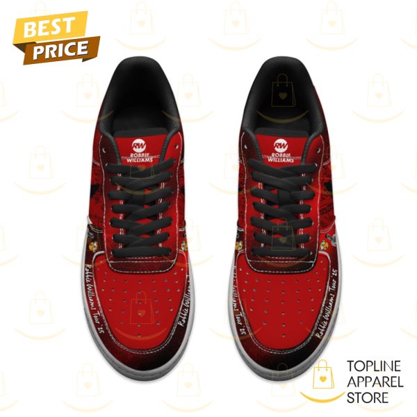 Robbie Williams Tour 25 Signature Air Force 1 Shoes