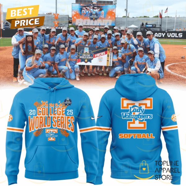 Tennessee Lady Volunteers 2025 NCAA Softball Womens College World Series Hoodie