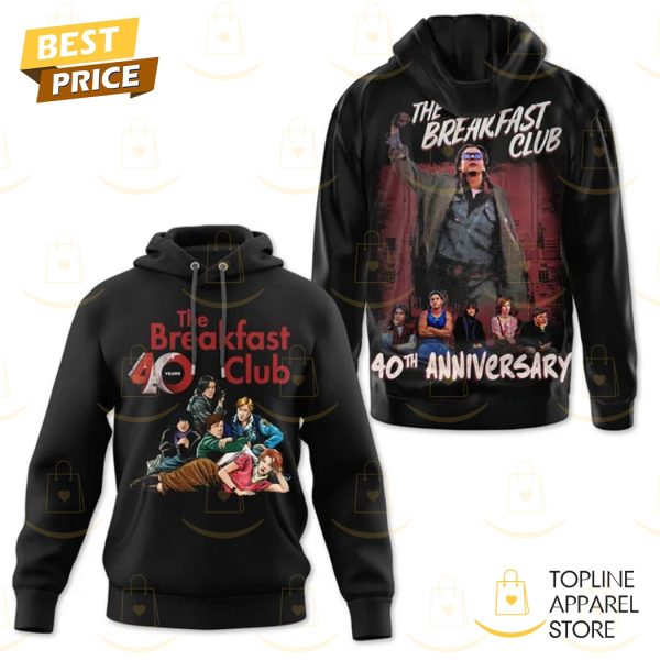 The Breakfast Club 40th Anniversary Hoodie