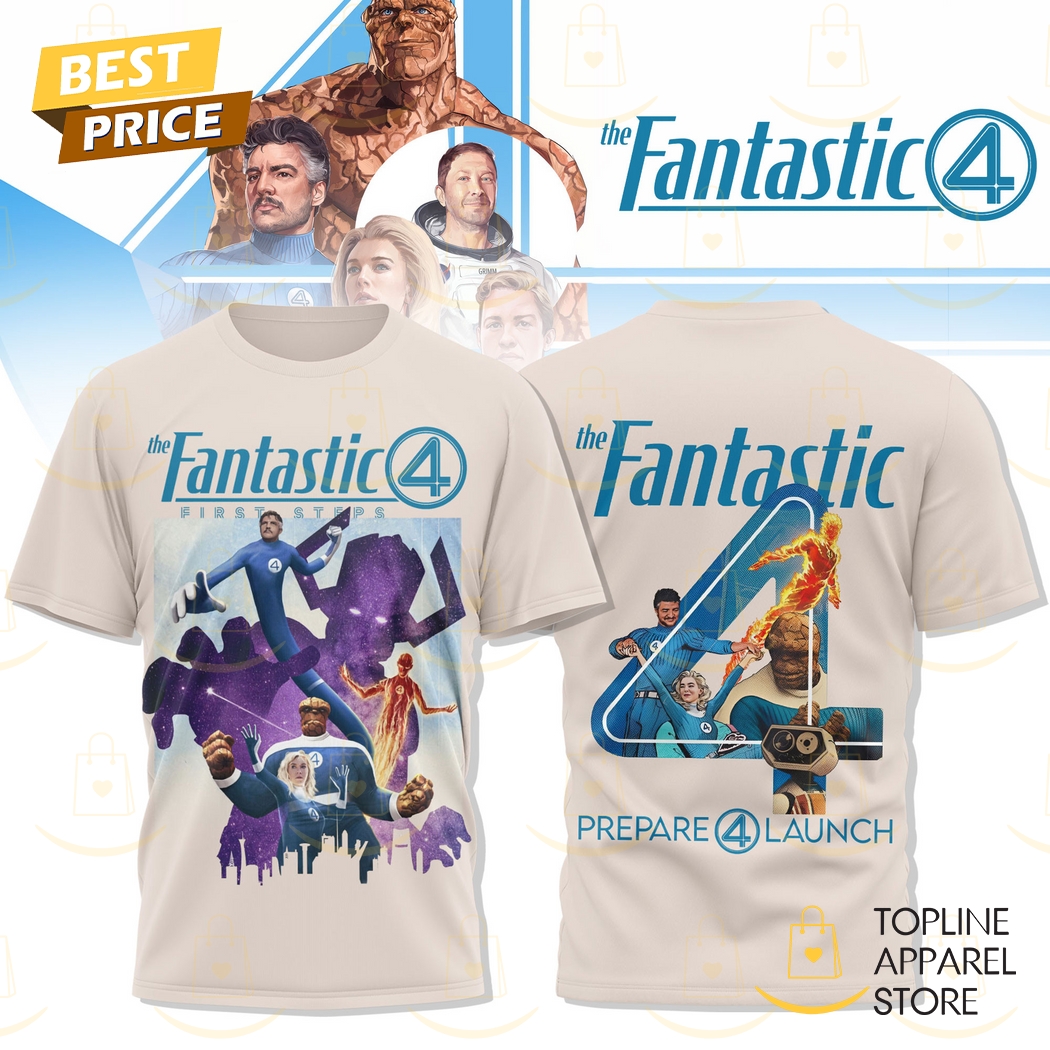 The Fantastic Four First 3D T-Shirt The Fantastic Four First 3D T-Shirt