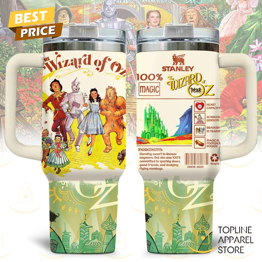The Wizard Of Oz Tumbler With Handle And Straw The Wizard Of Oz Tumbler With Handle And Straw
