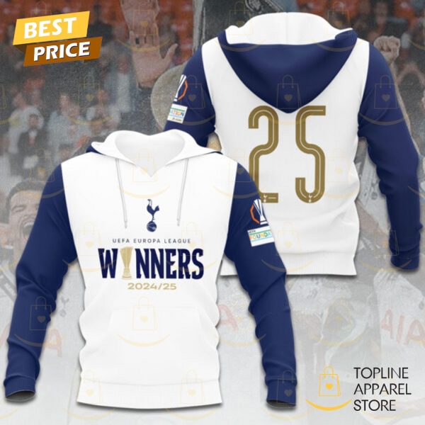 Tottenham Hotspur FC – UEFA Europa League Champions 2024-2025 Winner Hoodie