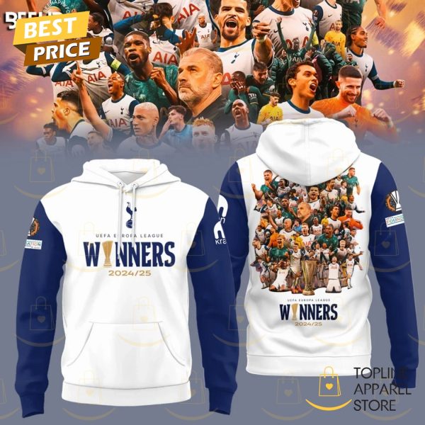 Tottenham Hotspur – UEFA Europa League Champions 2024-2025 Winner Hoodie