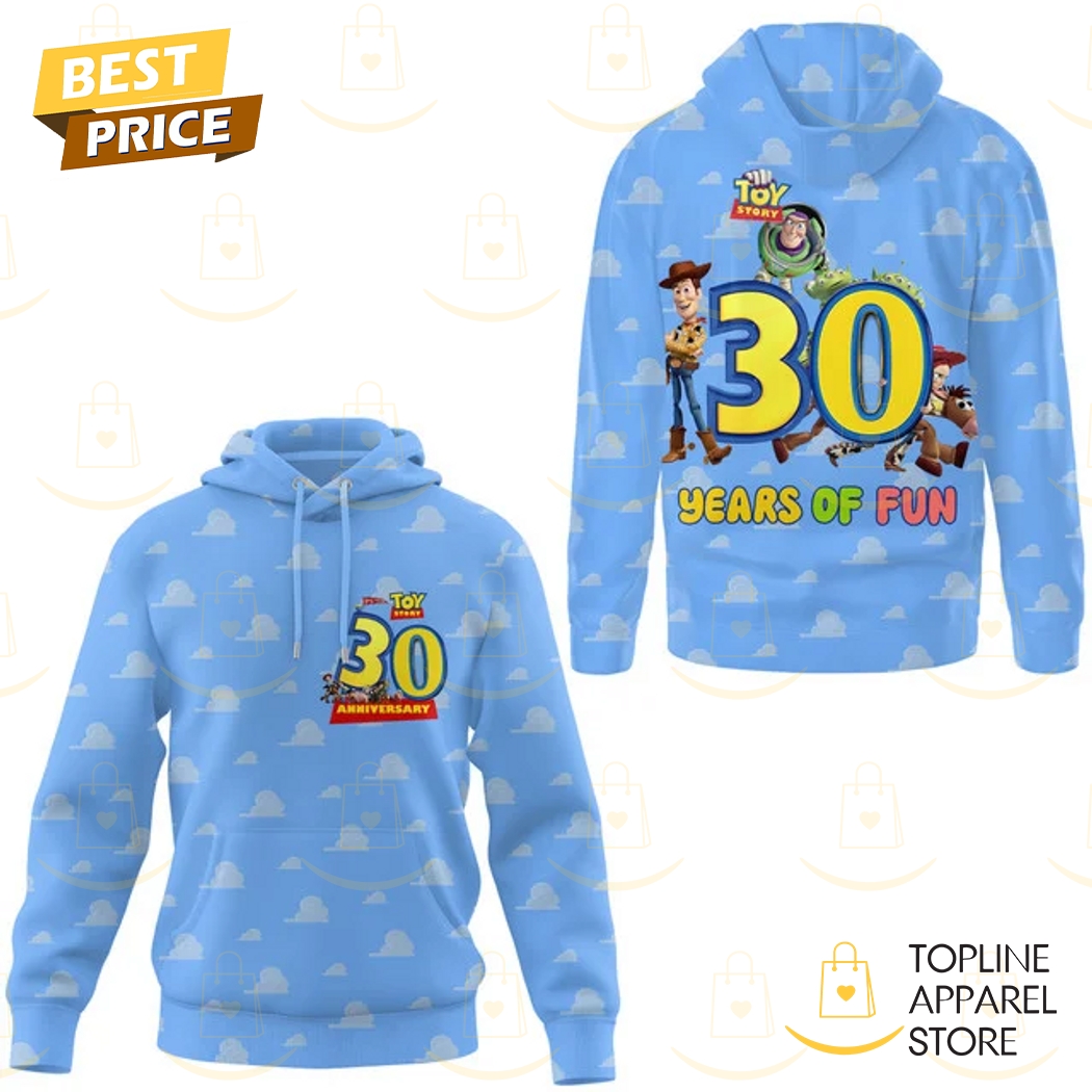 Toy Story 30 Years Of Fun Hoodie Toy Story 30 Years Of Fun Hoodie