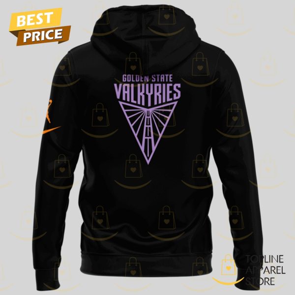 Golden State Valkyries 2025 Black Hoodie