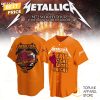 Virginia Tech Hokies Metallica M72 World Tour Exit Light Enter Night Baseball Jersey – Black