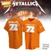 Virginia Tech Hokies Metallica Metallica M72 World Tour Exit Light Enter Night Baseball Jersey