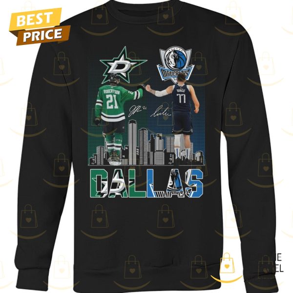 Dallas Stars x Dallas Mavericks Signature Unisex T-Shirt