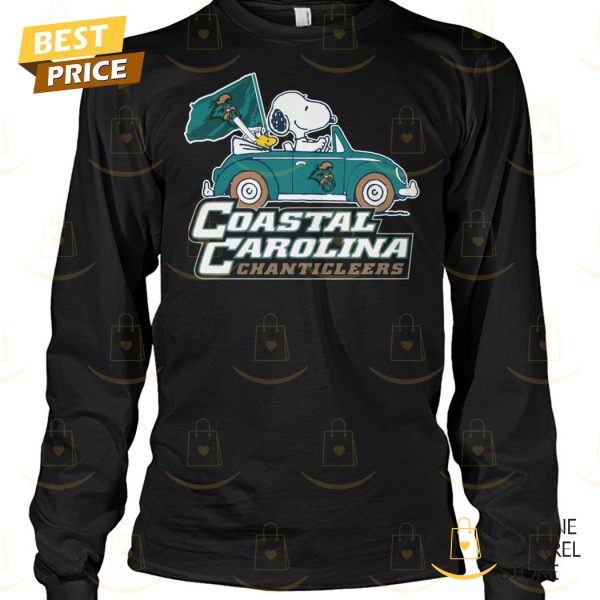 Coastal Carolina Chanticleers x Snoopy Unisex T-Shirt