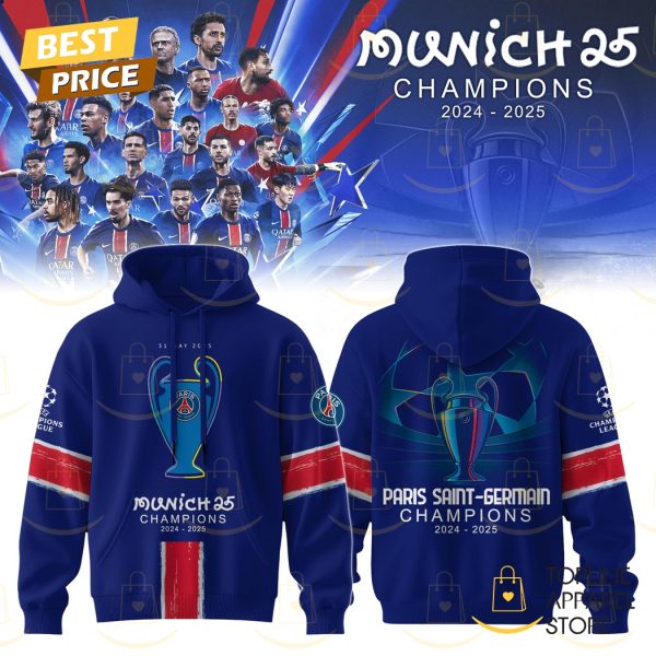 Paris Saint-Germain UEFA Champions 2024-2025 Hoodie