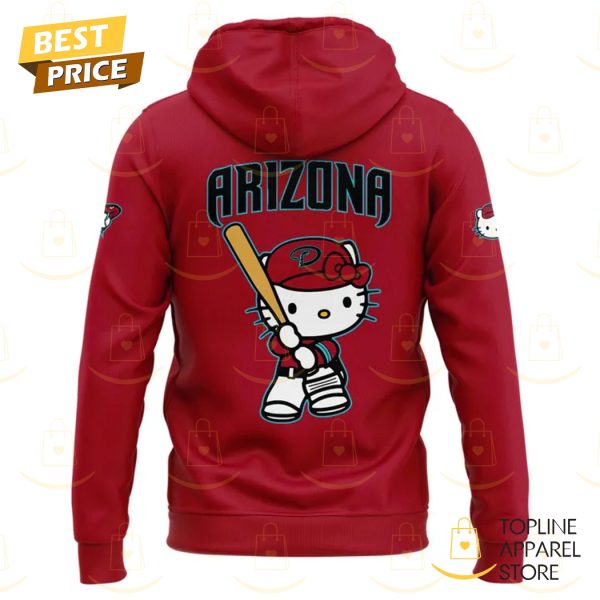 Arizona Diamondbacks Sweet Style Kitty Charm Hoodie