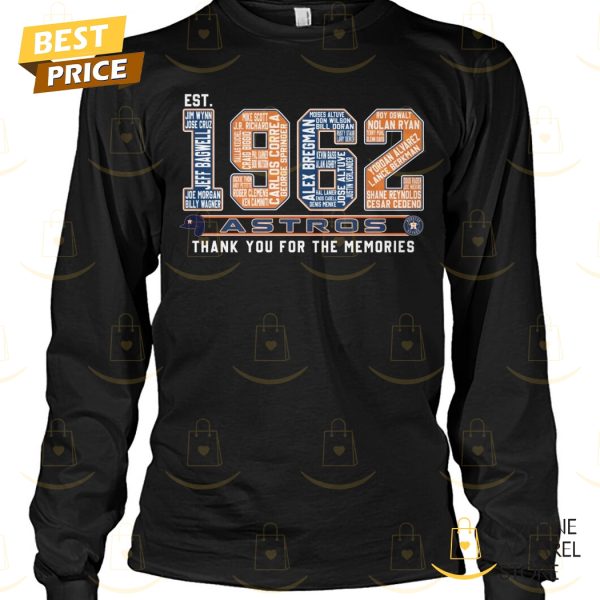 Houston Astros 1962 Thank You For The Memories Unisex T-Shirt