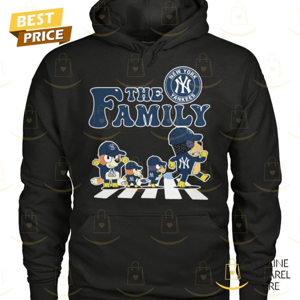 The Family Bluey x New York Yankees Unisex T-Shirt