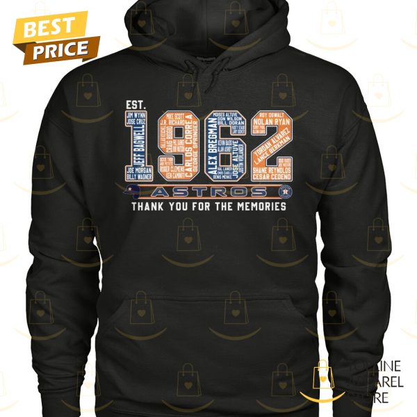 Houston Astros 1962 Thank You For The Memories Unisex T-Shirt