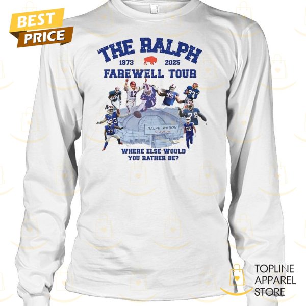 Buffalo Bills The Ralph 1973-2025 Farewell Tour Unisex T-Shirt