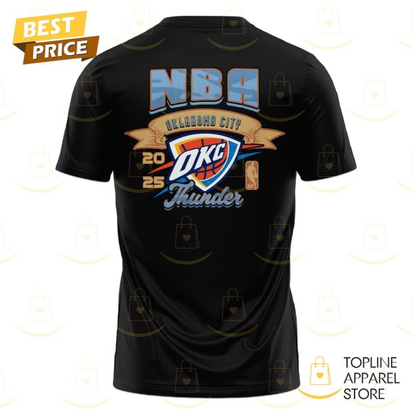 Oklahoma City Thunder NBA x Alex Caruso Mount Rushmore 3D T-Shirt
