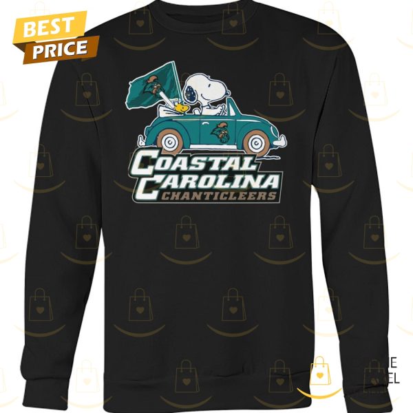 Coastal Carolina Chanticleers x Snoopy Unisex T-Shirt
