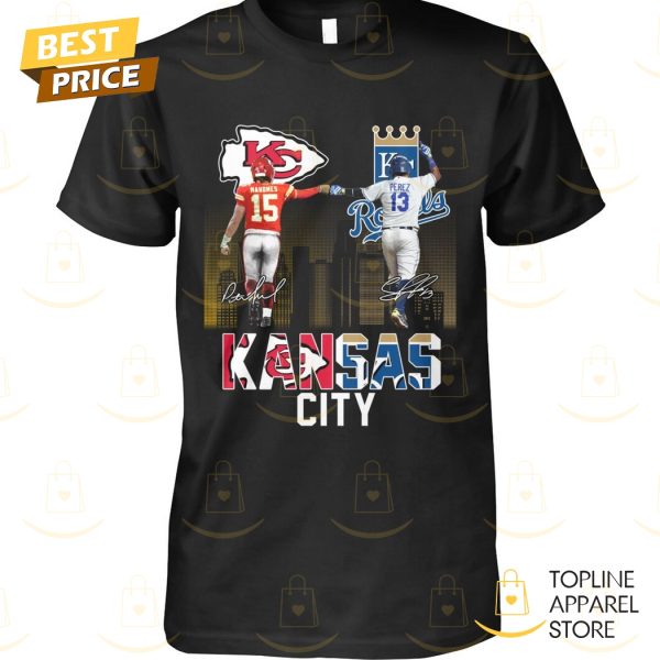 Kansas City Chiefs x Kansas City Royals Signature Unisex T-Shirt