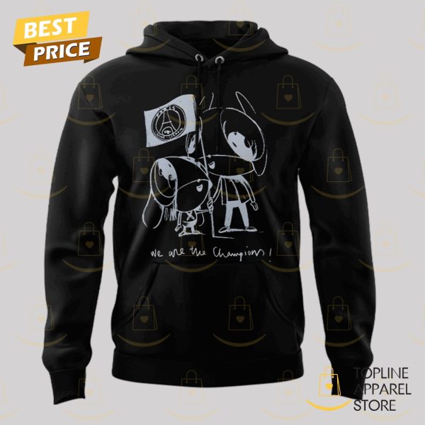 Luis Enrique Xana We Are The Champion Paris Saint Germain Hoodie