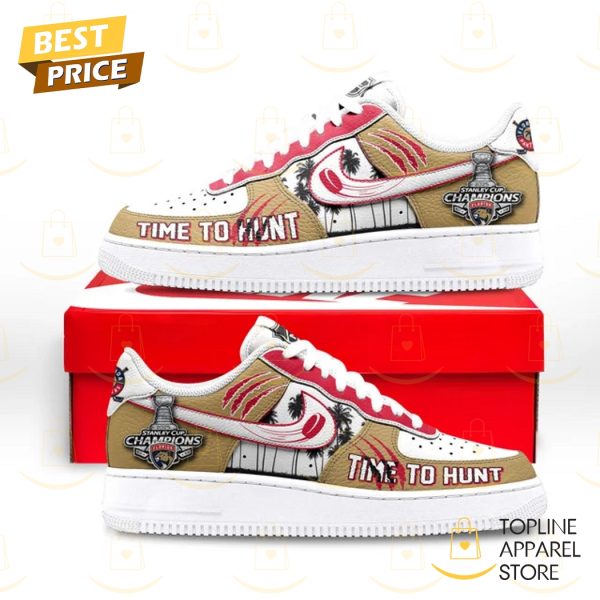 Florida Panthers Time To Hunt 2025 Stanley Cup Champions Air Force 1