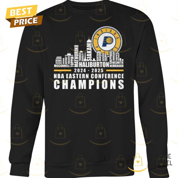 Indiana Pacers NBA Eastern Conference Champions 2024-2025 Unisex T-Shirt