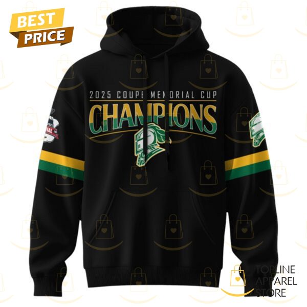 London Knights Coupe Memorial Cup Champions 2025 Signature Hoodie